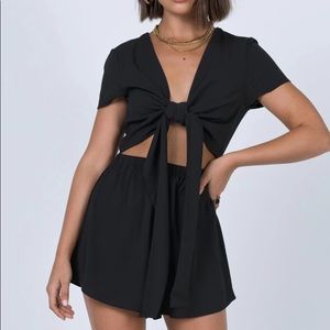 Ragnar Tie Front Romper